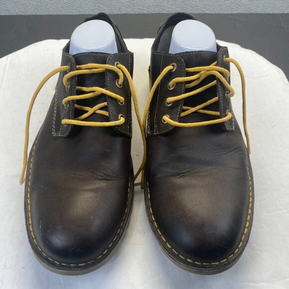 Clarks Shoes Mens Oxford Shoes Brown Leather Size 13 M 65998 main image 9
